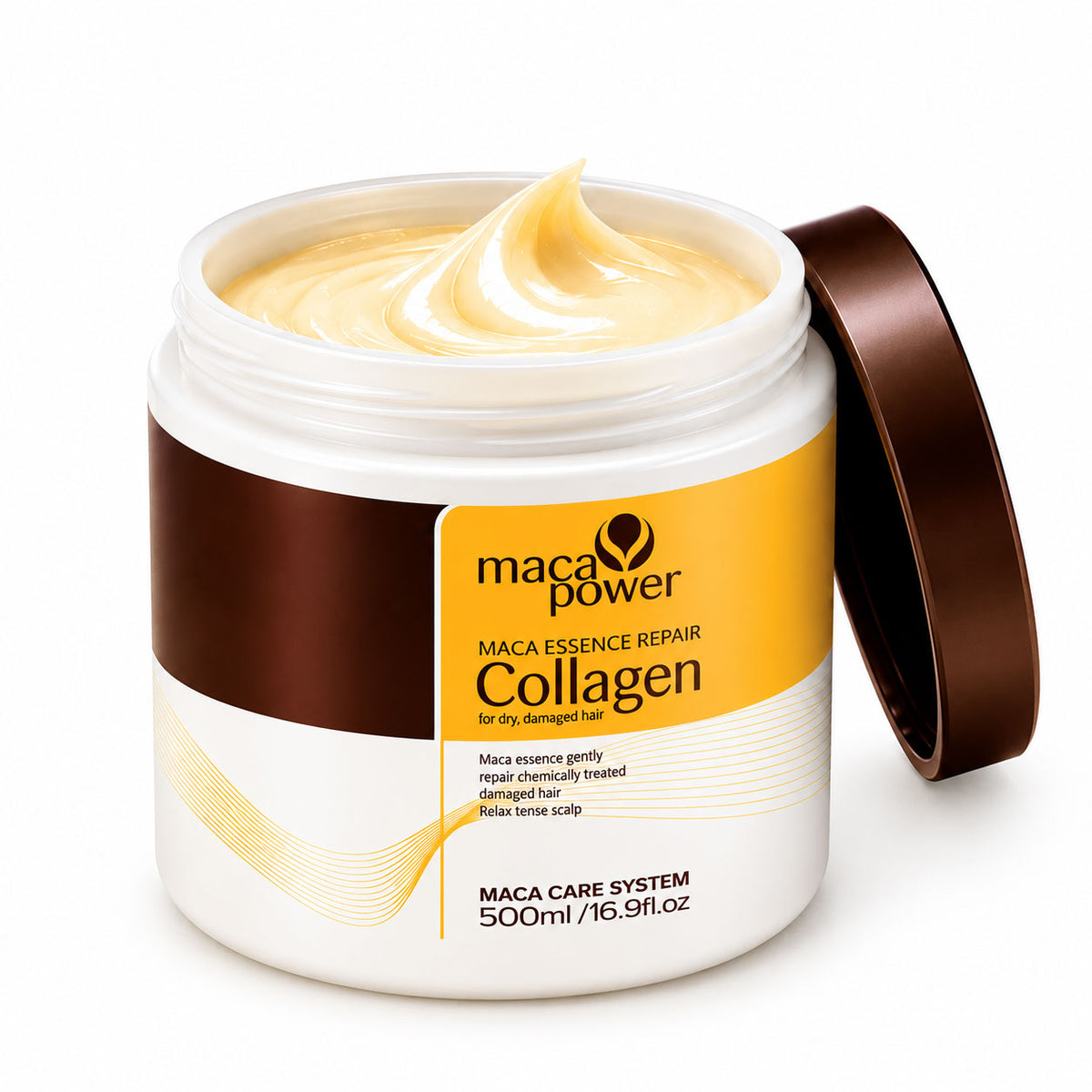Collagen Hair Mask – Deep Repair & Hydration, 500 ml