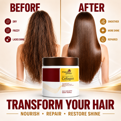 Collagen Hair Mask – Deep Repair & Hydration, 500 ml