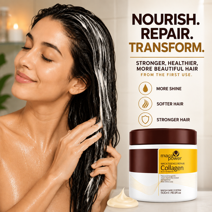 Collagen Hair Mask – Deep Repair & Hydration, 500 ml